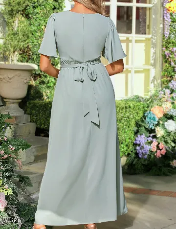 Rochie lunga SHEIN, verde