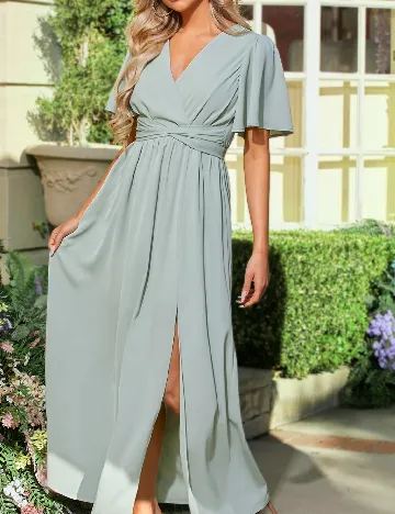 Rochie lunga SHEIN, verde