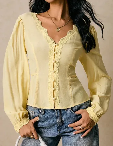 Camasa SHEIN, galben