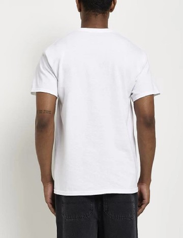 Tricou River Island, alb