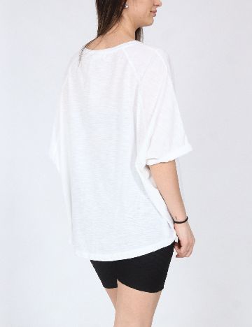 Tricou Oversize River Island, alb