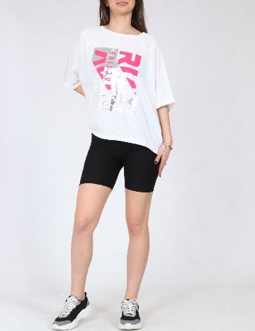 Tricou Oversize River Island, alb