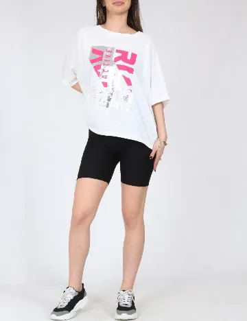 Tricou Oversize River Island, alb