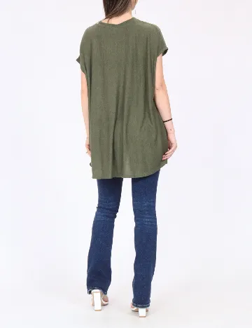 Bluza Oversize River Island, kaki