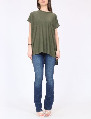 Bluza Oversize River Island, kaki