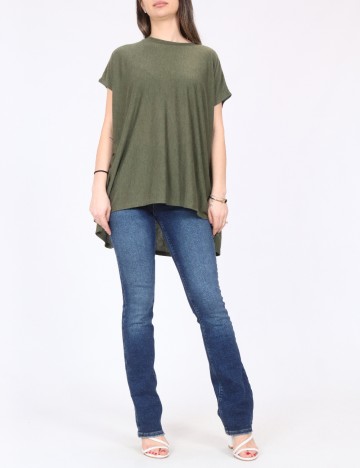 Bluza Oversize River Island, kaki