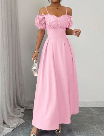 Rochie lunga SHEIN, roz