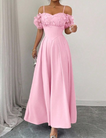 Rochie lunga SHEIN, roz