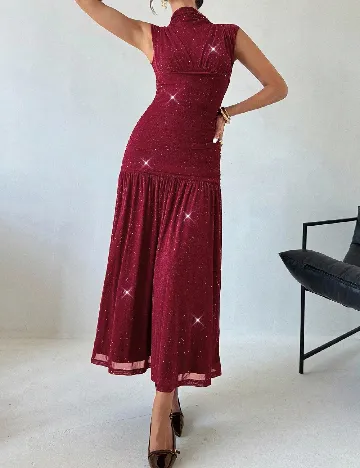 Rochie lunga SHEIN, rosu