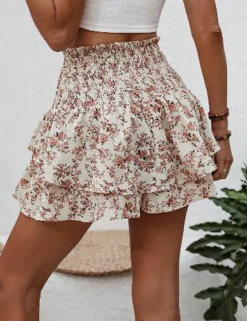 Pantaloni scurti SHEIN, floral print