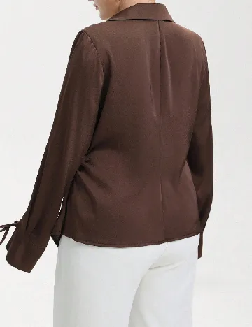 Camasa SHEIN CURVE, maro