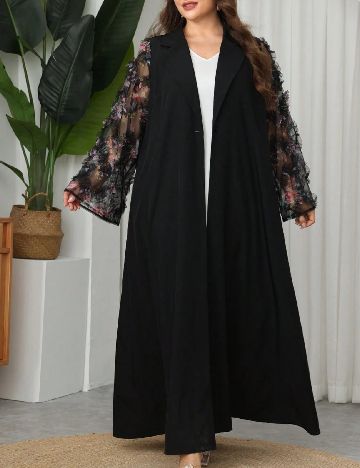 Kimono SHEIN CURVE, negru