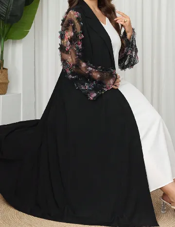 Kimono SHEIN CURVE, negru