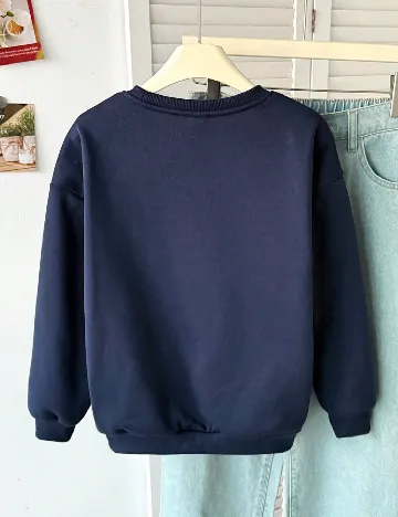 Bluza Shein Kids, bleumarin