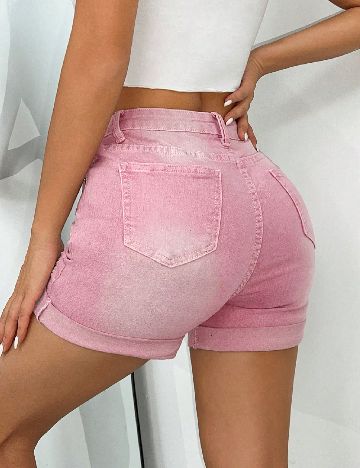 Pantaloni scurti SHEIN, roz