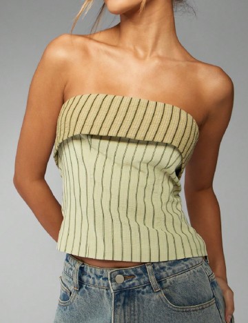 Top Missguided, verde