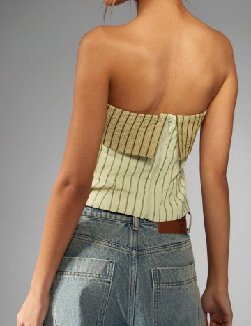 Top Missguided, verde