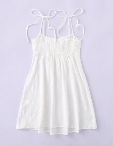 Rochie scurta SHEIN, alb