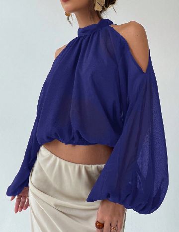 Bluza SHEIN, albastru