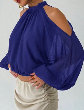 Bluza SHEIN, albastru