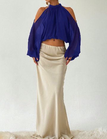 Bluza SHEIN, albastru