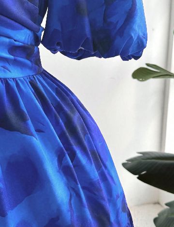 Rochie scurta SHEIN CURVE, albastru