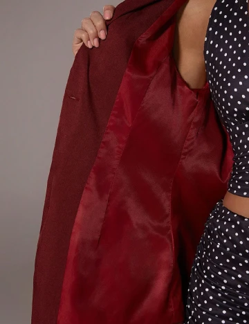 Compleu SHEIN, visiniu