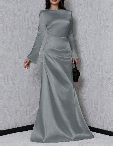 Rochie lunga SHEIN, gri