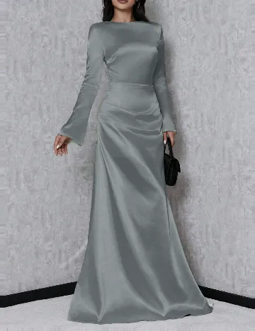 Rochie lunga SHEIN, gri