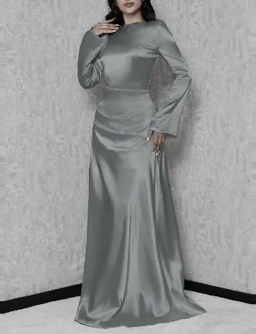 Rochie lunga SHEIN, gri