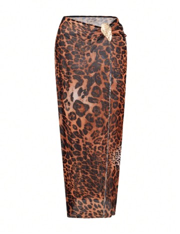 Costum de baie SHEIN, animal print