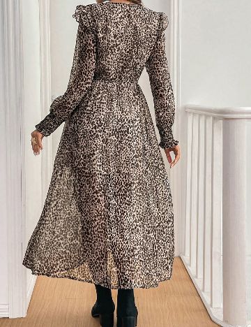 Rochie lunga SHEIN, animal print