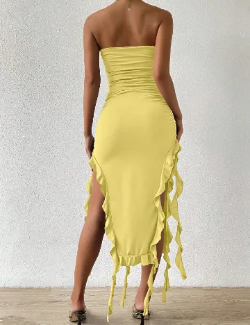 Rochie medie SHEIN, galben