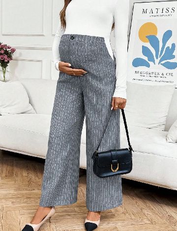 Pantaloni SHEIN Maternity, gri