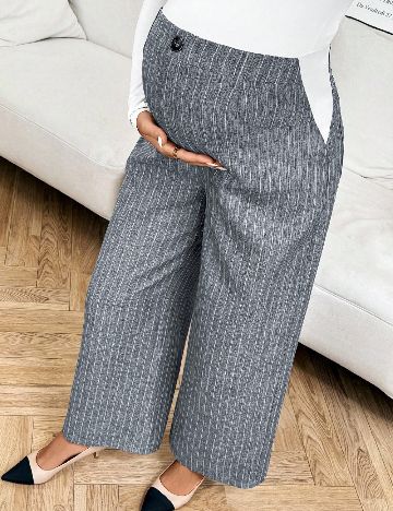 Pantaloni SHEIN Maternity, gri