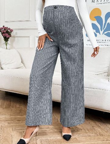Pantaloni SHEIN Maternity, gri
