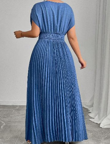 Rochie lunga SHEIN CURVE, albastru