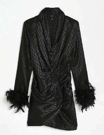 Rochie scurta River Island, negru