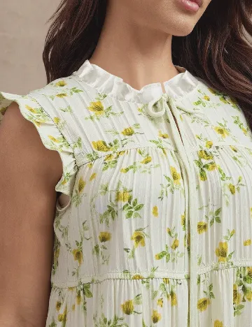 Rochie scurta SHEIN, floral print