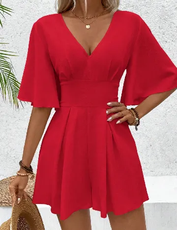 Salopeta SHEIN, rosu