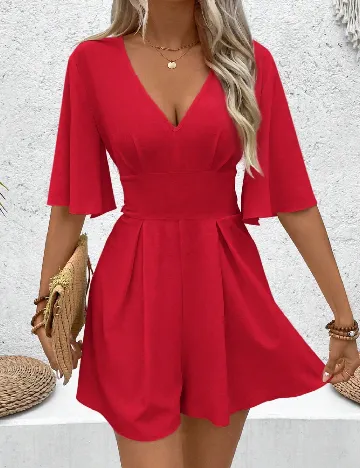 Salopeta SHEIN, rosu