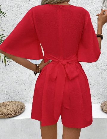 Salopeta SHEIN, rosu