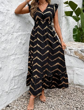 Rochie lunga SHEIN, negru