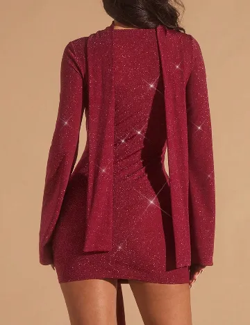 Rochie scurta SHEIN, visiniu