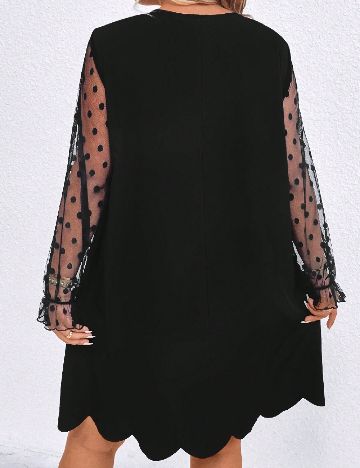 Rochie scurta SHEIN CURVE, negru