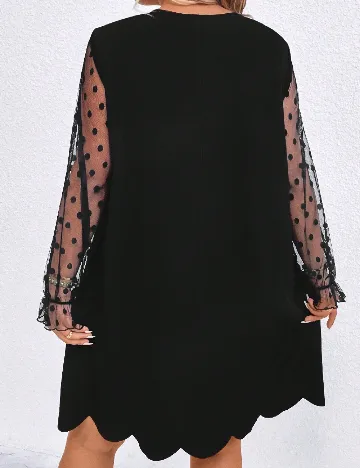 Rochie scurta SHEIN CURVE, negru