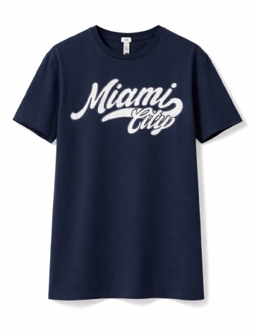 Tricou River Island, bleumarin