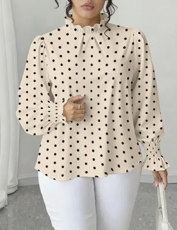 Bluza SHEIN CURVE, crem