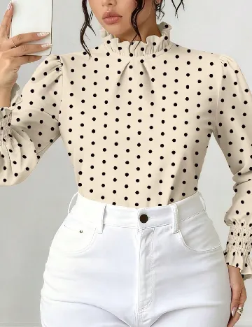 Bluza SHEIN CURVE, crem