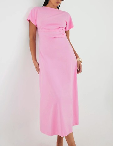 Rochie medie River Island, roz